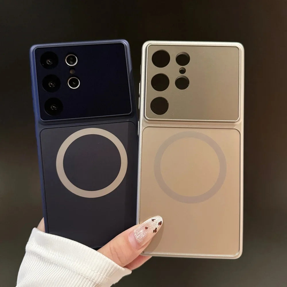 Ekstremt holdbart telefondeksel for Galaxy S26 Ultra. Gir robust beskyttelse og enkel magnetisk lading.