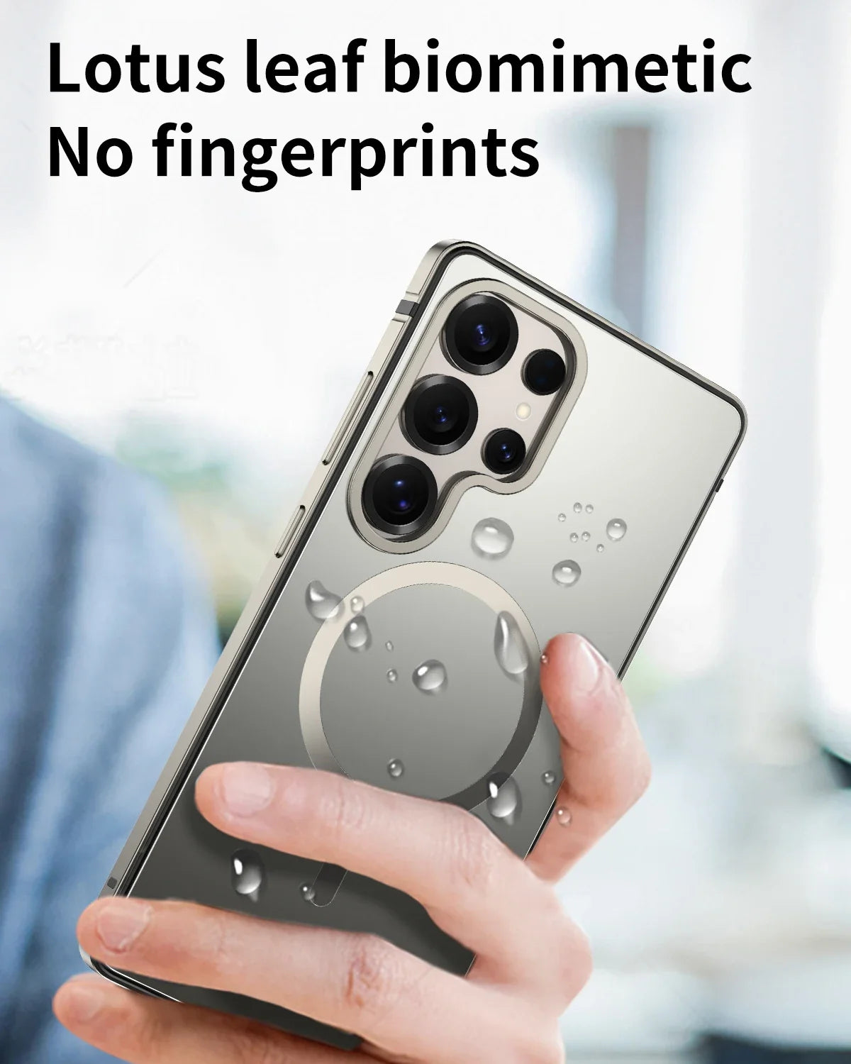 Optimal telefonbeskyttelse med robust S25 Ultra mobildeksel. Støtter magnetisk lading. Moderne tilbehør.