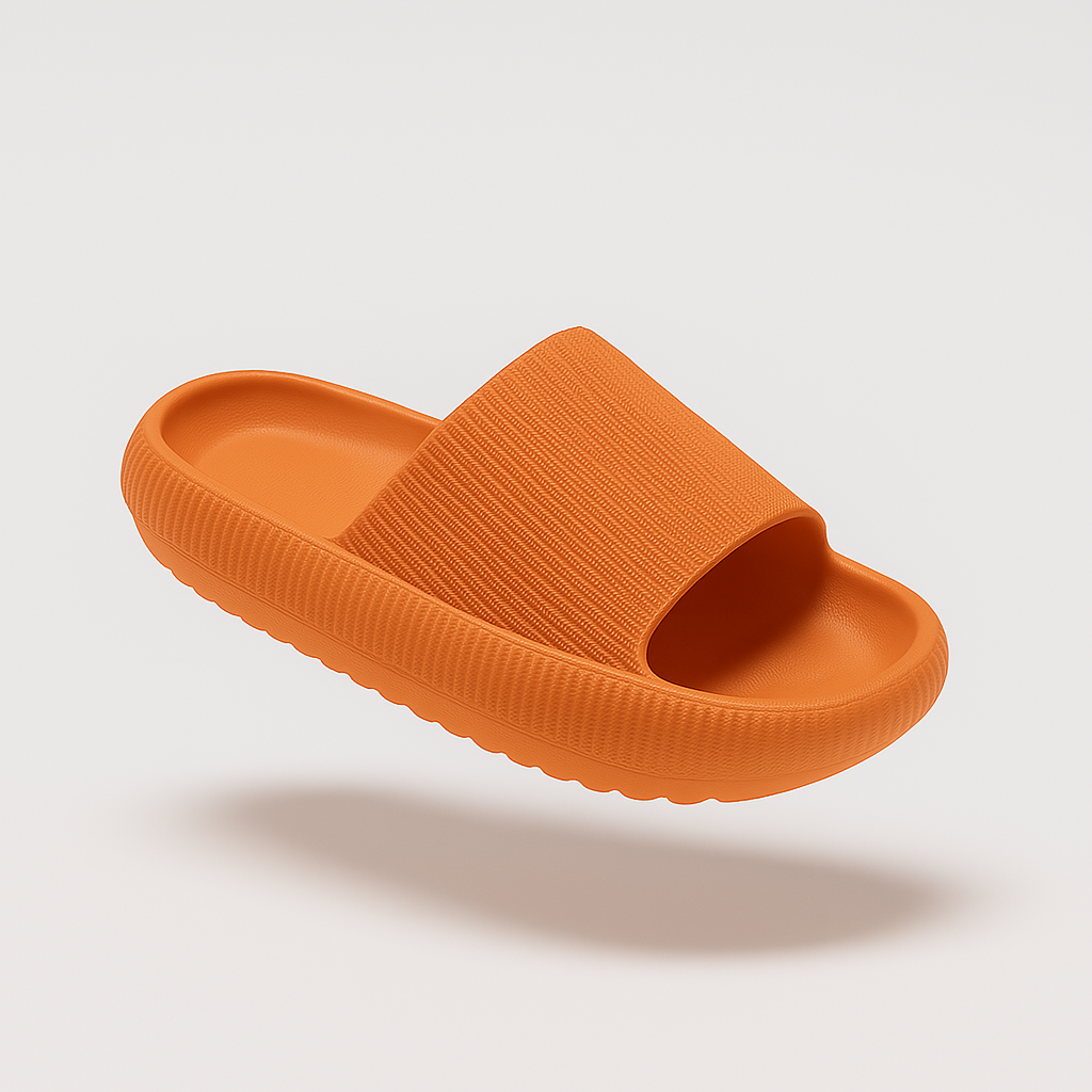 Sommerlige herreslippers, ideelle for strand og utendørsaktiviteter. Gir robust komfort og holdbarhet.