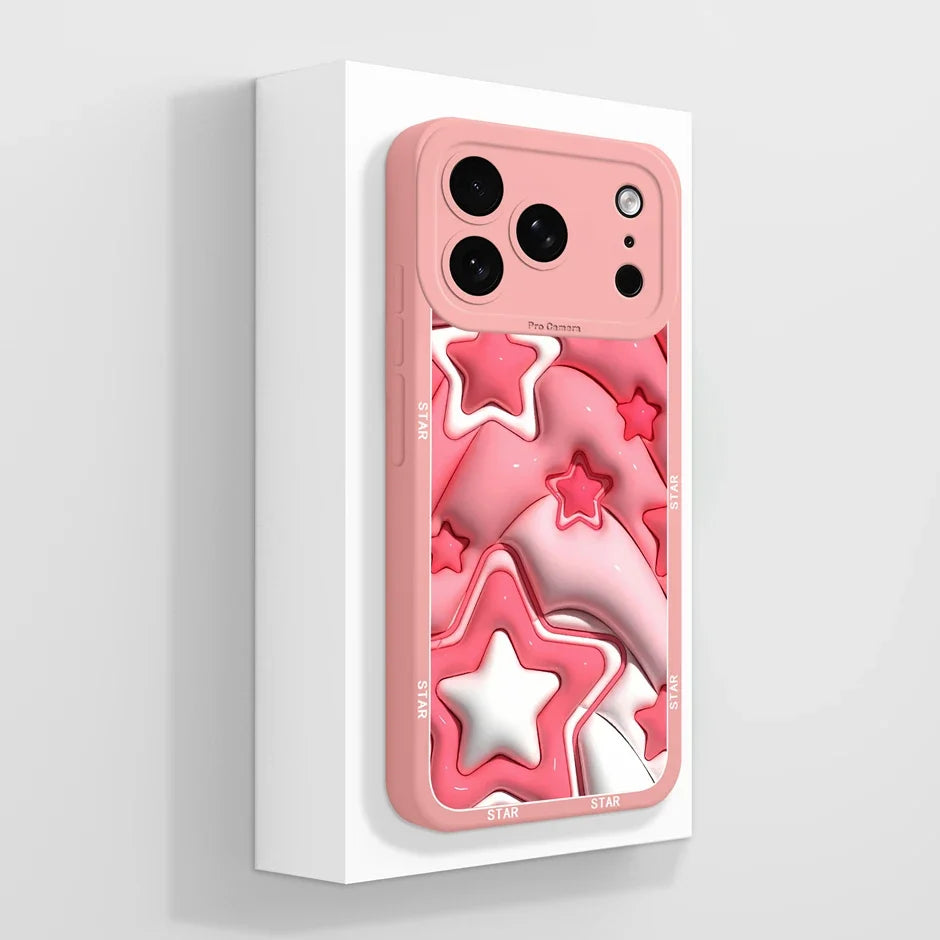 Leken beskyttelse med dette fargerike tegneserie TPU dekselet for iPhone 17. Ripebeskyttelse inkludert.
