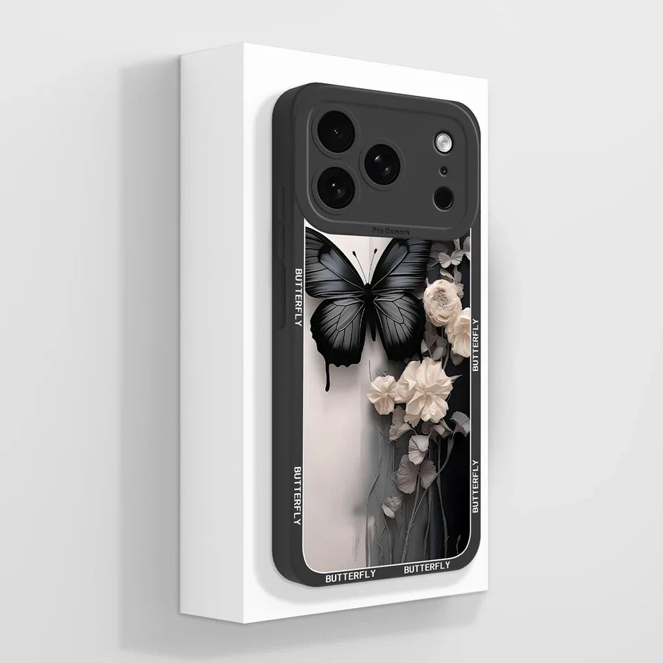 Fargerikt tegneserie deksel for iPhone 17. TPU, ripebeskyttelse, slank design og trådløs lading.