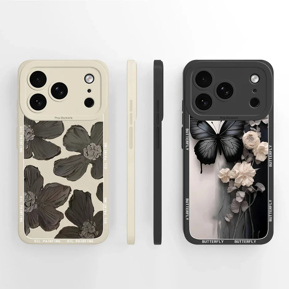 iPhone 17 deksel med leken tegneserie. Slank design, TPU materiale, gir god støt- og ripebeskyttelse.