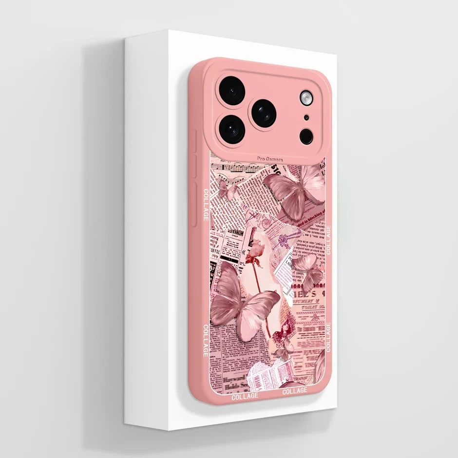 iPhone 17 deksel, leken og fargerik tegneserie. Slank TPU, støtsikker og personlig stil.