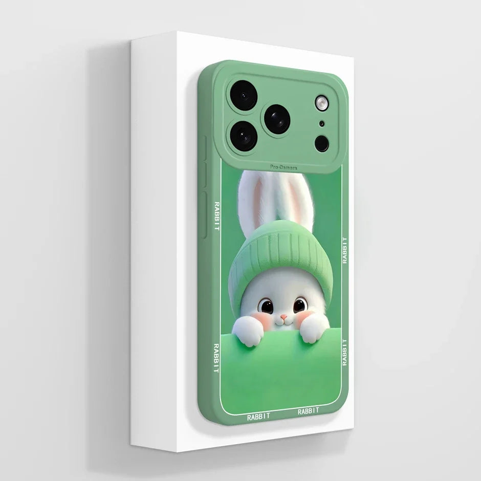 Leken tegneserie TPU deksel for iPhone 17. Fargerikt, personlig stil, god beskyttelse.