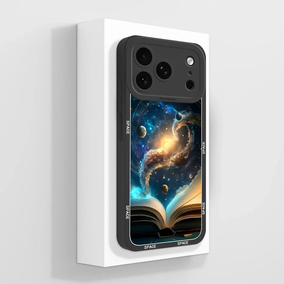 Fargerikt mobildeksel for iPhone 17, tegneserie. Støtsikker TPU, ripebeskyttelse, slank design.