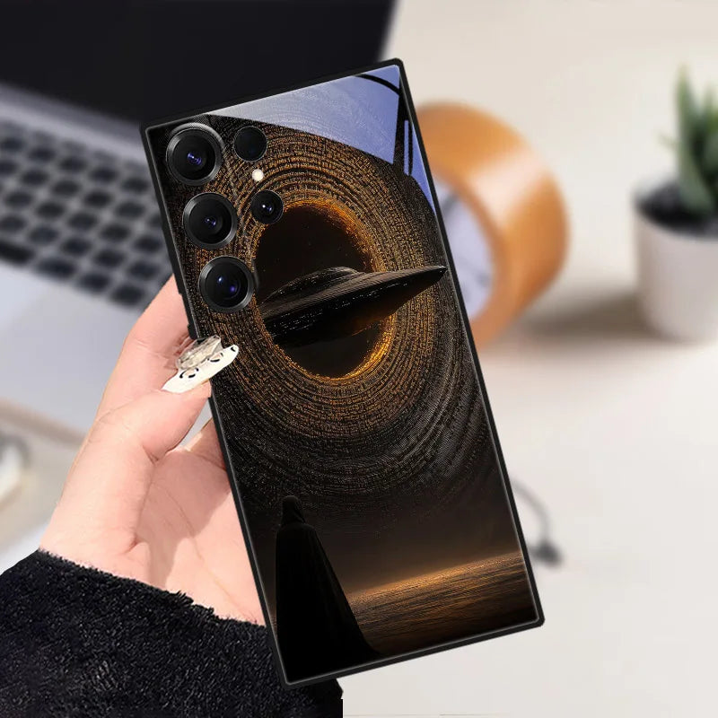 Fiske-motiv Samsung Galaxy deksel, lett og stilrent, forbedrer personlig stil.