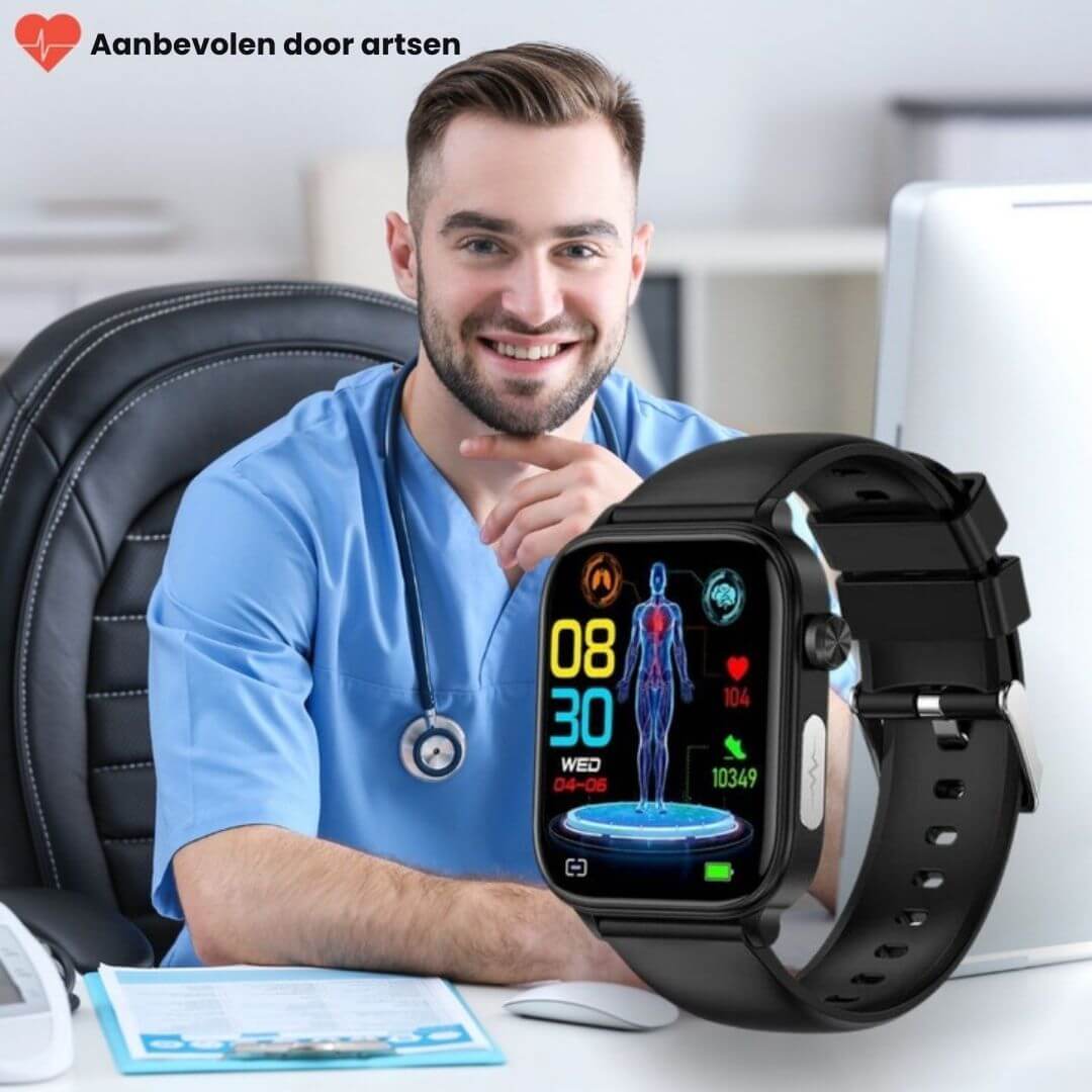 Moderne seniorklokke: Blodsukker, hjertefrekvens og GPS for aktive seniorer