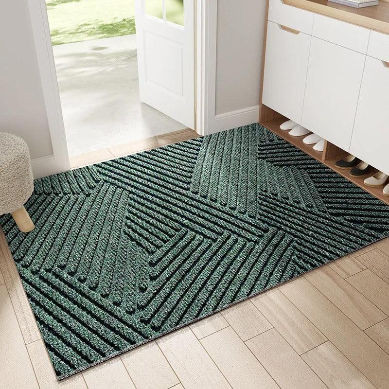 Robuste skandinavische PVC Fußmatte, rutschhemmend, ideal für Eingangsbereich