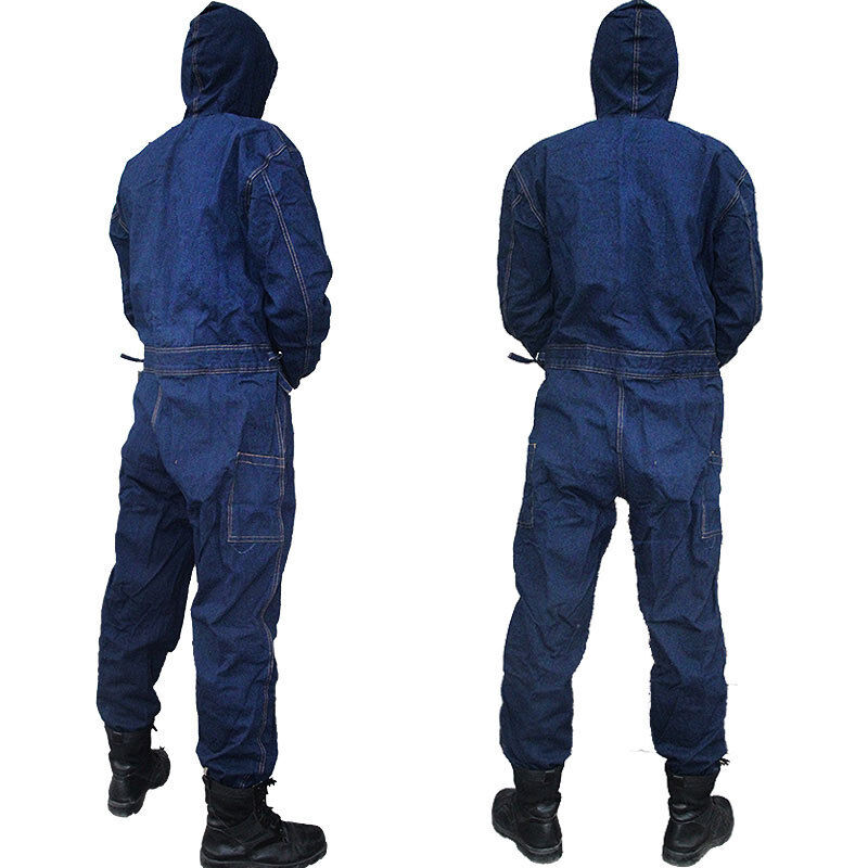 Komfortabel herreoverall med justerbare stropper. Ergonomisk arbeidsdress for langvarig bruk og optimal arbeidsklær.