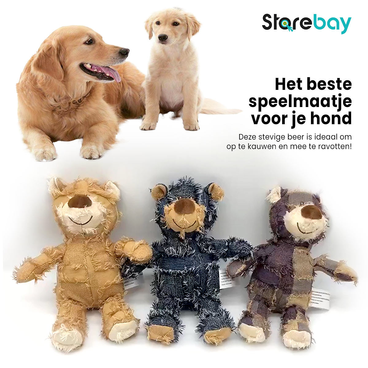 Aktivitetsleke for mental stimulering. Robust tyggeleke som holder hunden engasjert og gir berikelse.