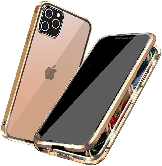 Telefondeksel med skjermbeskytter i herdet glass. Anti-sjokk design for maksimal sikkerhet.