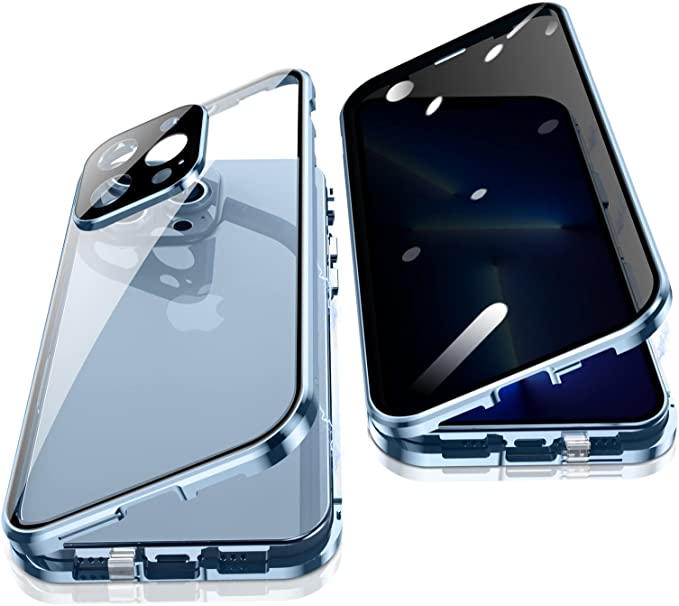 Smarttelefondeksel med personvernskjerm. Herdet glass og anti-sjokk for optimal beskyttelse.