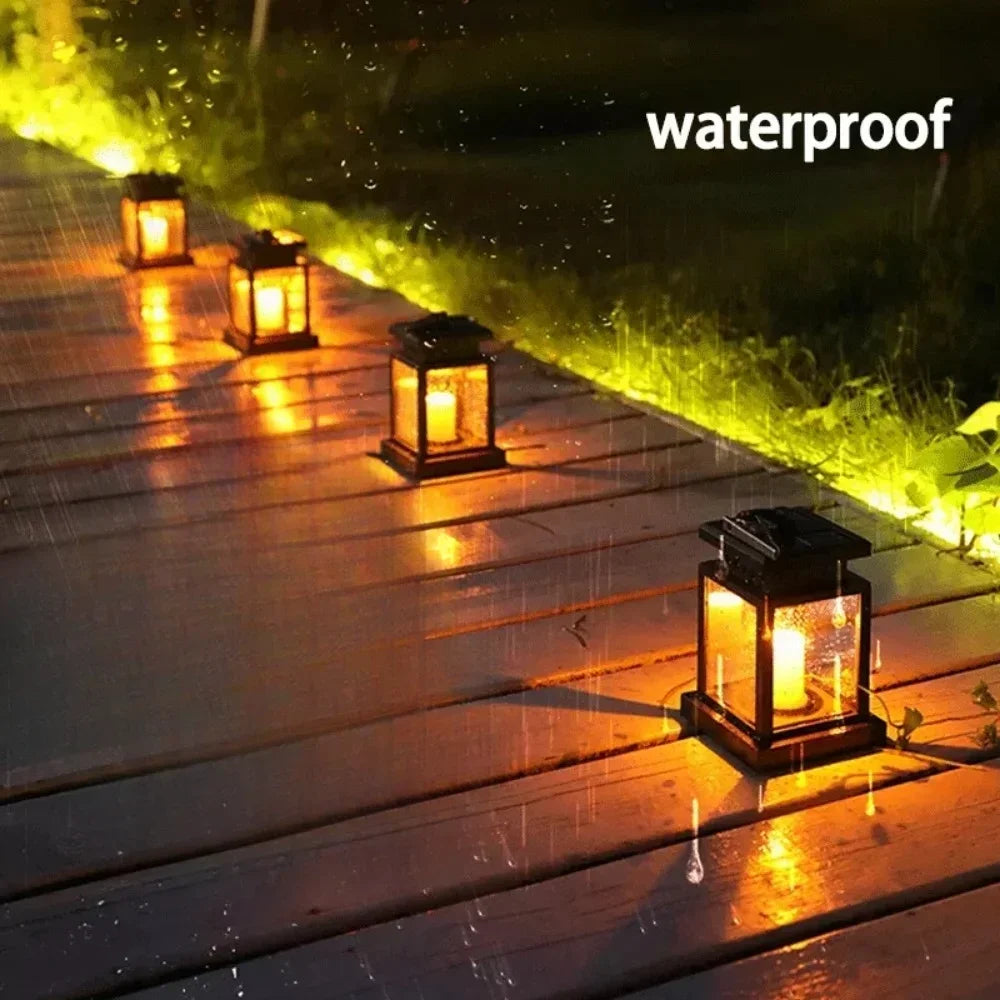 Stilren utendørs sollykt som skaper stemningsfull belysning i hage, på balkong eller terrasse.