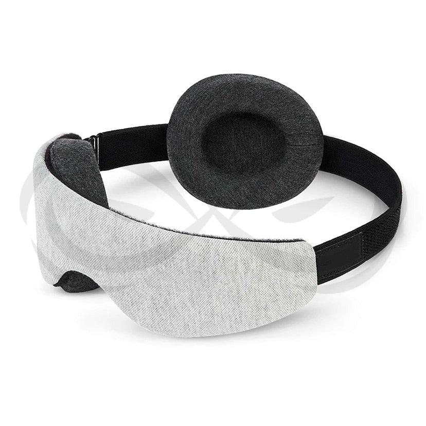 Ultramyk sovemaske for optimal komfort. Denne øyemasken gir total mørklegging for bedre nattesøvn.