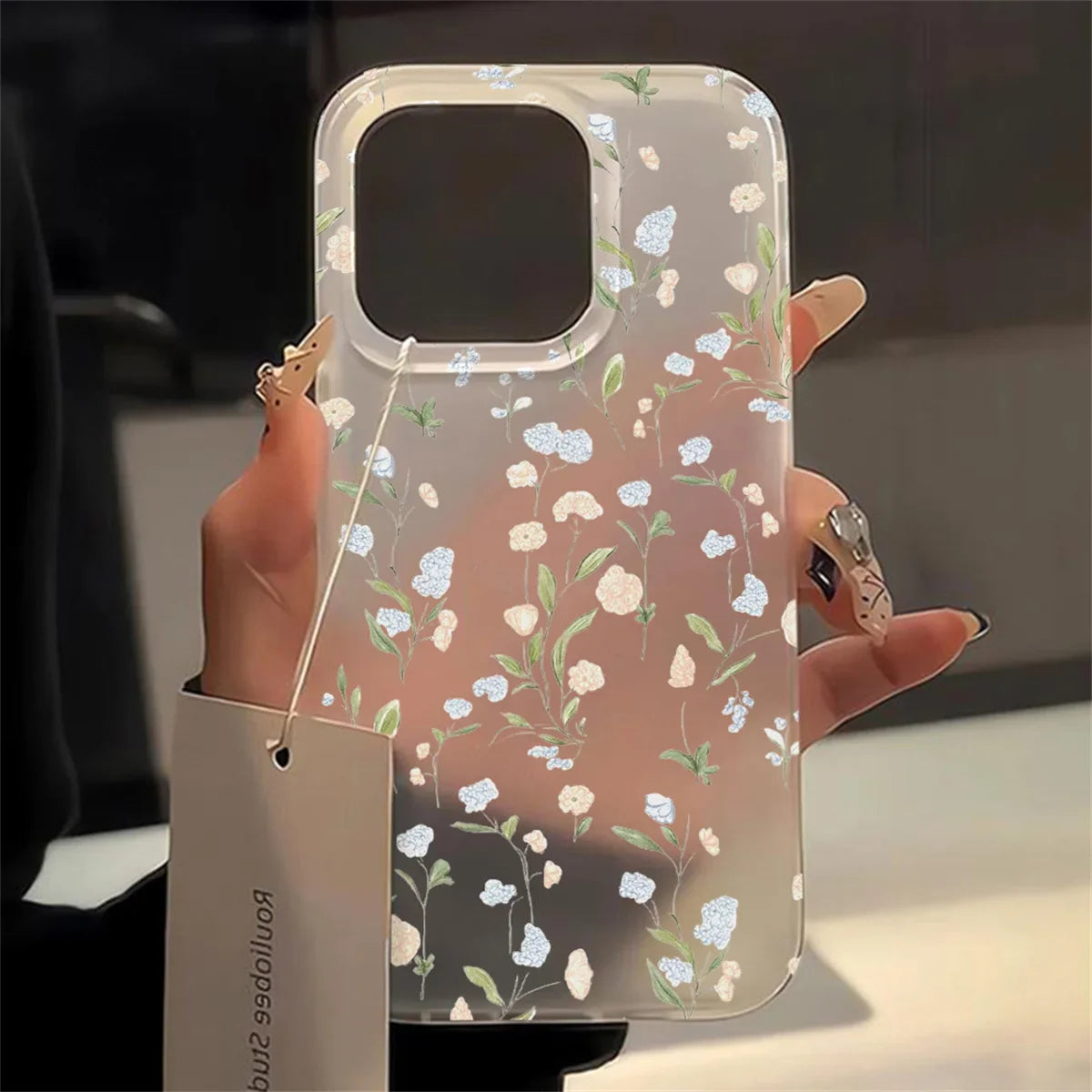 Krystallklart iPhone deksel, støtsikker TPU bumper sikrer optimal mobilbeskyttelse.