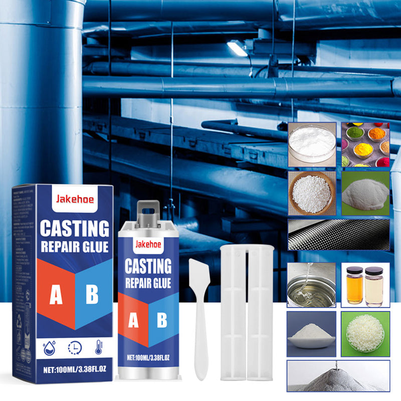 To-komponent epoksylim designet for metallreparasjon. Egnet for ulike metaller, sikrer solid og holdbar binding.