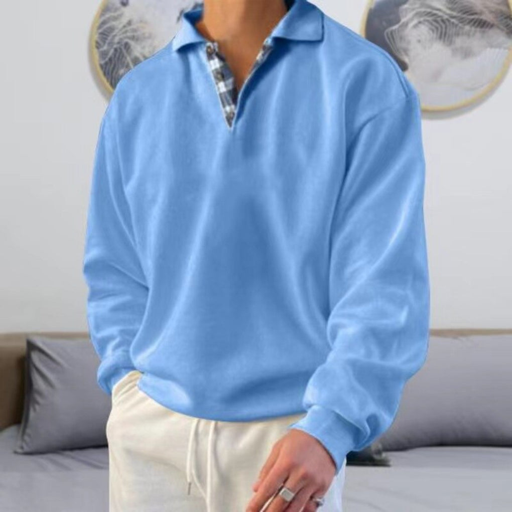 Flerfarget herregenser i moderne design, gir komfort og stil for menn i alle anledninger.