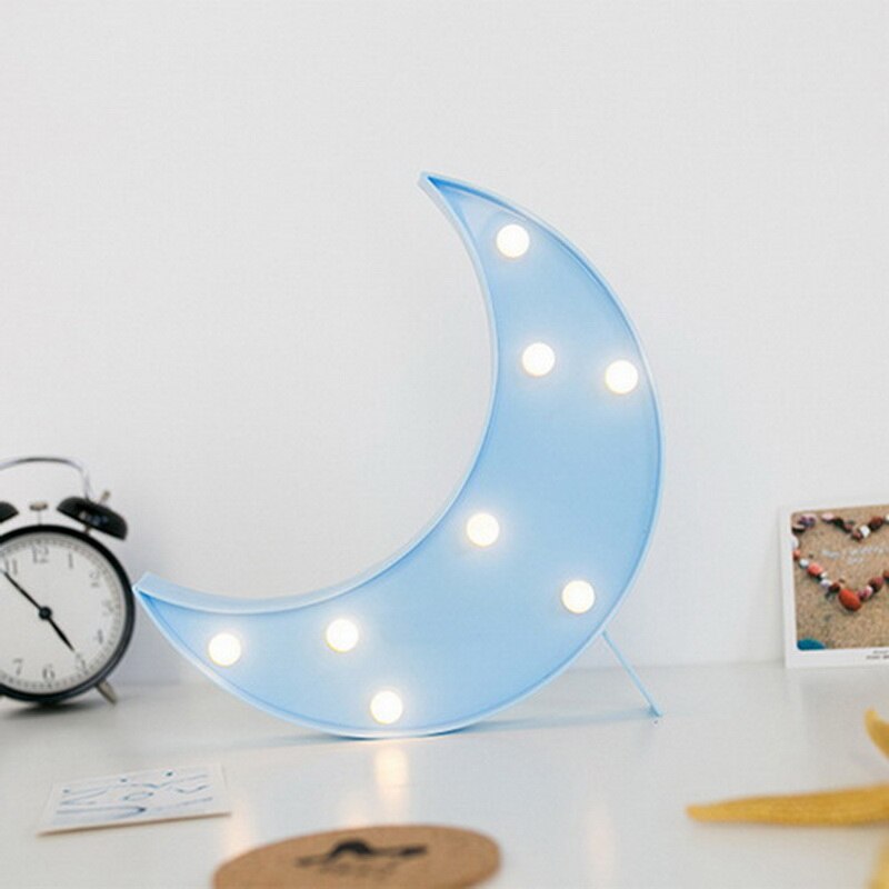 Gnistrende stjerne LED nattlampe, perfekt for å skape en magisk atmosfære og festlys.