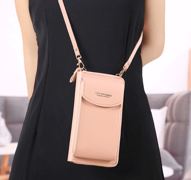 Fargerik crossbody veske i PU-lær, et stilfullt mote statement for den bevisste dame.