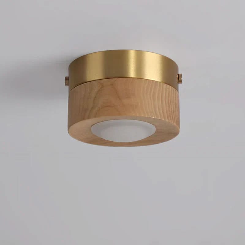 Miljøvennlig LED taklampe med naturlig stil. Skaper stemningslys i moderne hjemmeinnredning.
