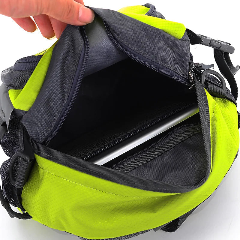 Hverdags belteveske for damer, vanntett nylon mageveske, praktisk tilbehør for fritid.