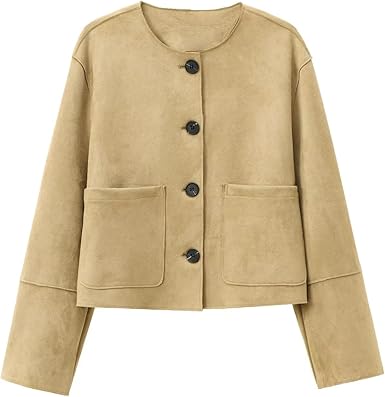 Svart skreddersydd cropped dameblazer med lange ermer, perfekt for elegant stil.