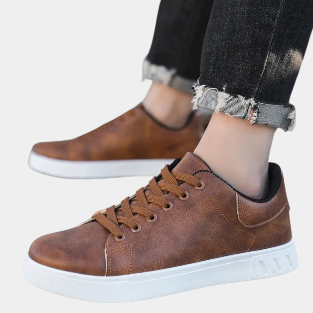 Komfortable herresko med urban stil, ideelle som fritidssko eller hverdagssko.