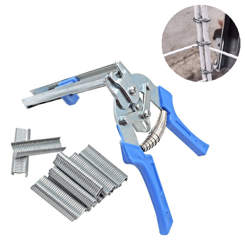 Kraftig svineringtang som forenkler montering av bur. Solid verktøy for alle DIY-prosjekter.