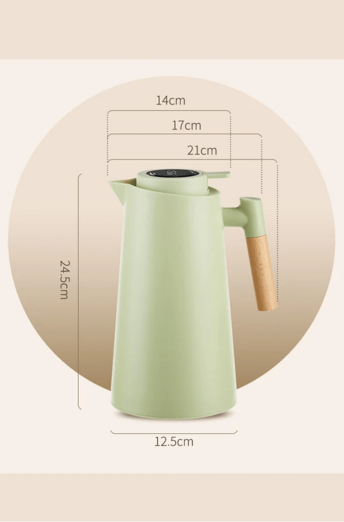 Termosflaske med digitalt display. Perfekt for å holde kaffe varm eller vann kaldt på farten.