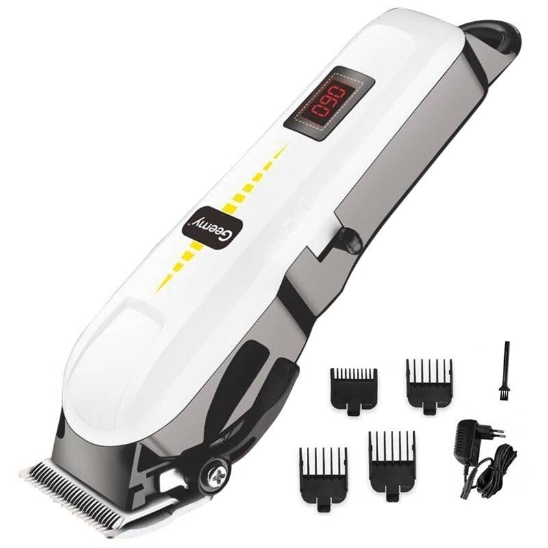 Trådløs unisex hårklipper for presis trimming hjemme. Batteridrevet for enkel styling.