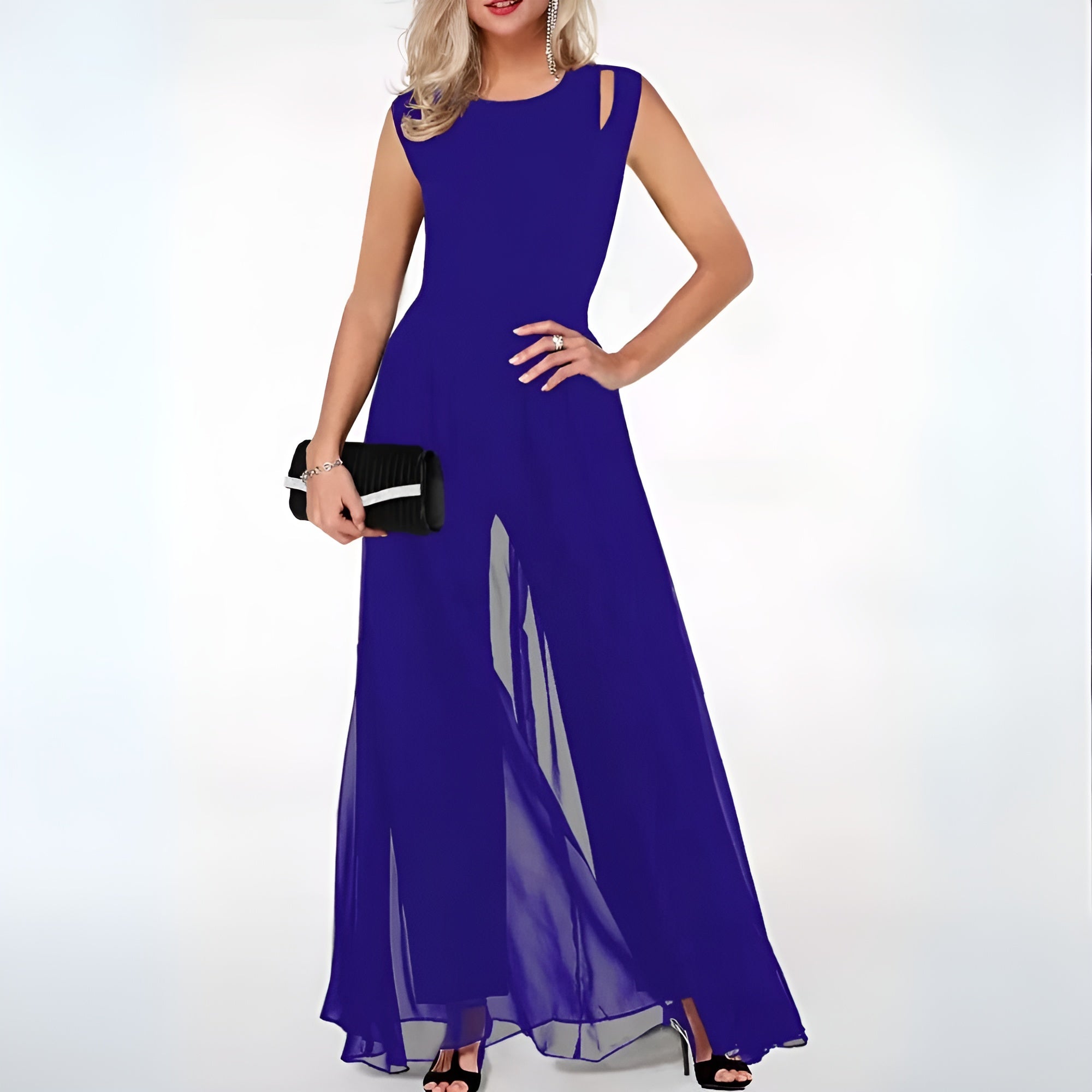Komfortabel og trendy kvinner jumpsuit for en uanstrengt stil, ideell for både fritid og mer formelle anledninger.