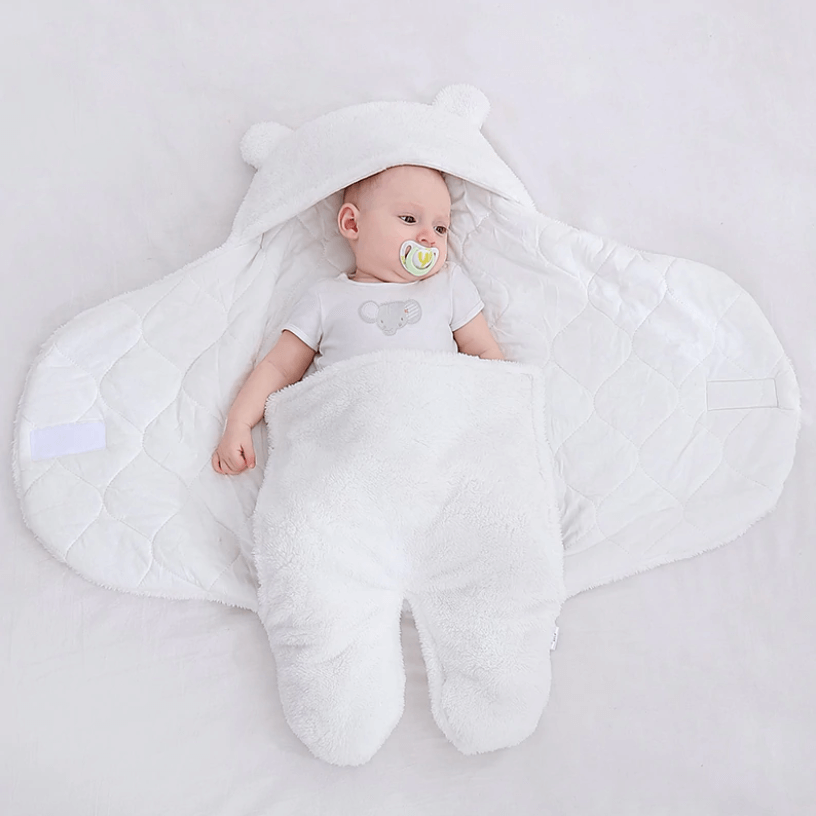 Gave til nyfødt: Unik og håndlaget baby sovepose.
