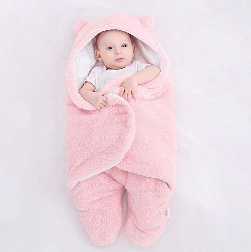 Varm baby: Hold din lille trygg og varm i denne soveposen.