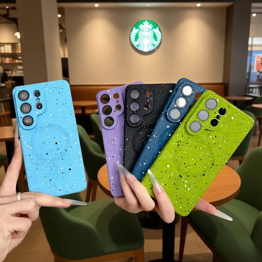 Stilig Samsung Galaxy deksel med urban grafitti-kunst, gir beskyttelse og unik stil.