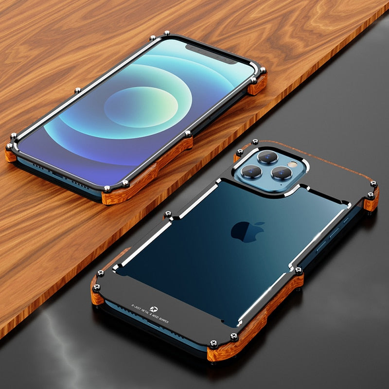 Støtsikkert tredeksel for iPhone. Beskytter mobilen din effektivt med unikt naturdesign og stil.