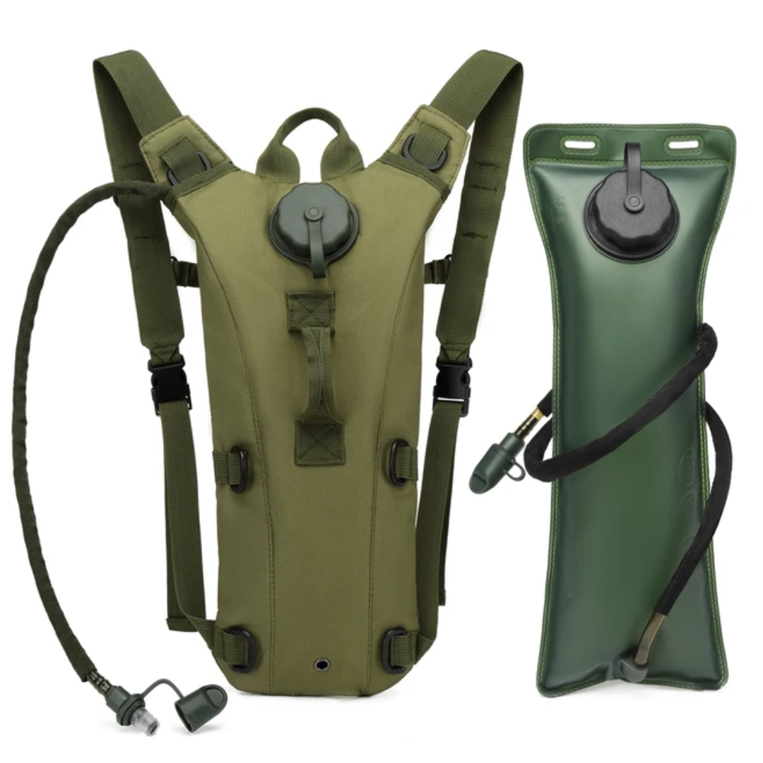Ergonomisk 3L tursekk med hydrering for lange fjellturer. Vanntett unisex vannsekk gir god komfort.