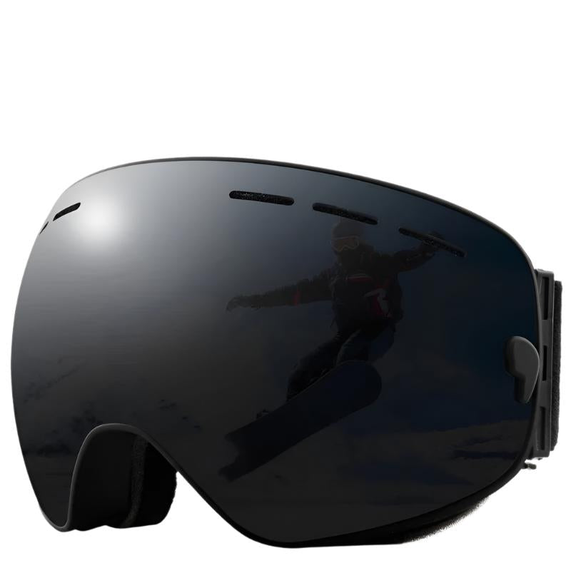 Unisex antidugg skibriller for vintersporter, med dobbeltlags linse og UV-beskyttelse.
