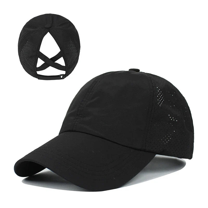 Allsidig unisex sportscap, perfekt for både menn og kvinner. Justerbar passform for allsidig bruk.