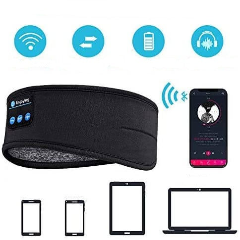 Bluetooth hodebånd med universell kompatibilitet; trådløse hodetelefoner for alle enheter.