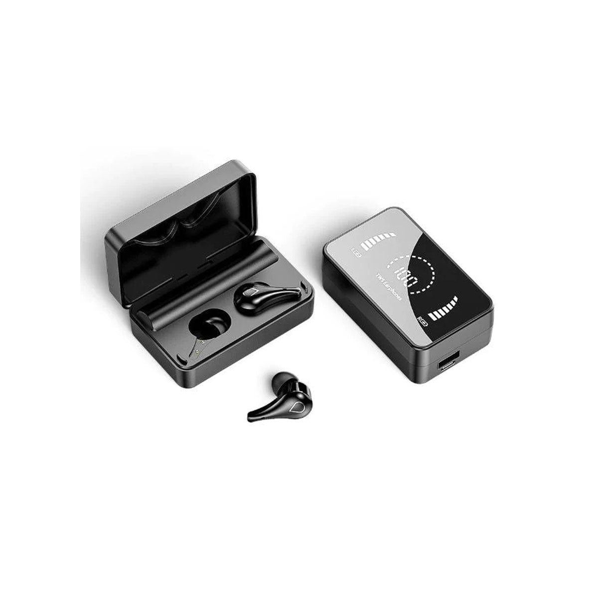 Unisex Bluetooth vanntette in-ear øretelefoner for sport, trening og hverdag med støyreduksjon.