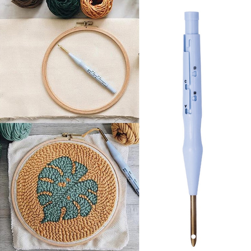 Kreativ gaveidé: Unisex punch nål for broderi, perfekt for alle håndarbeidsentusiaster.