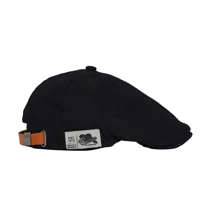 Unisex fransk ullberet i klassisk stil. Elegant hodeplagg for høst- og vintermote.