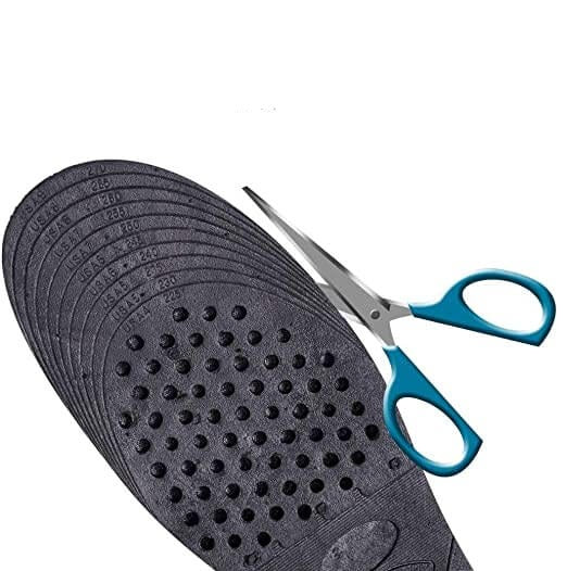 Justerbare gel-innleggssåler for sko, justerbar høyde, unisex, egnet for hverdagsbruk