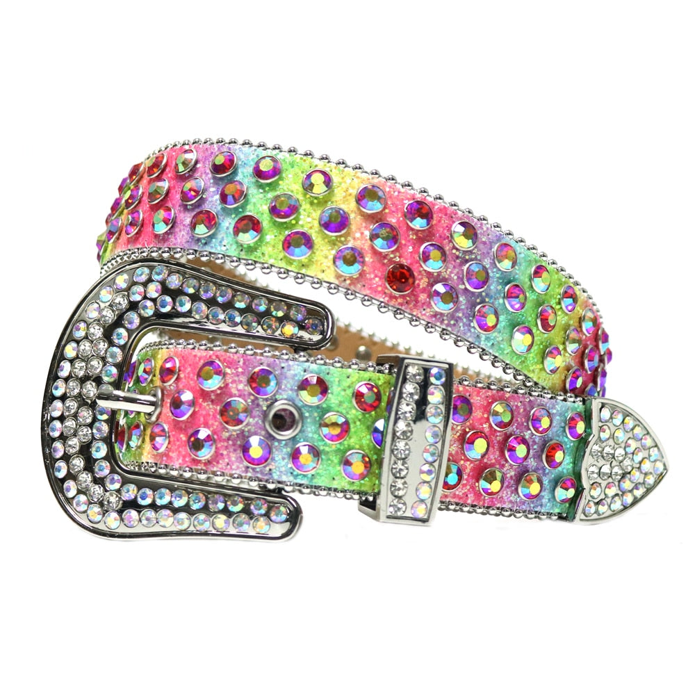 Kvalitets unisex diamantbelte, designet for langvarig glans og stil.