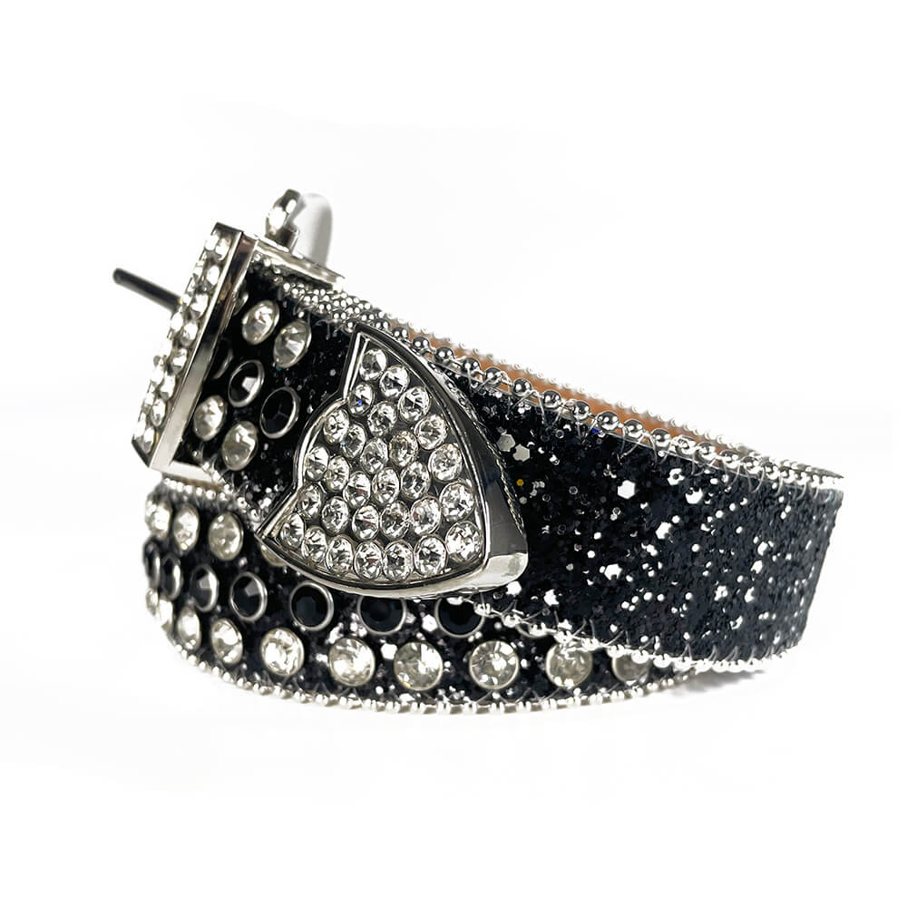 Glitrende diamantbelte, unisex, ideelt for dansegulvet eller en kveld ute.