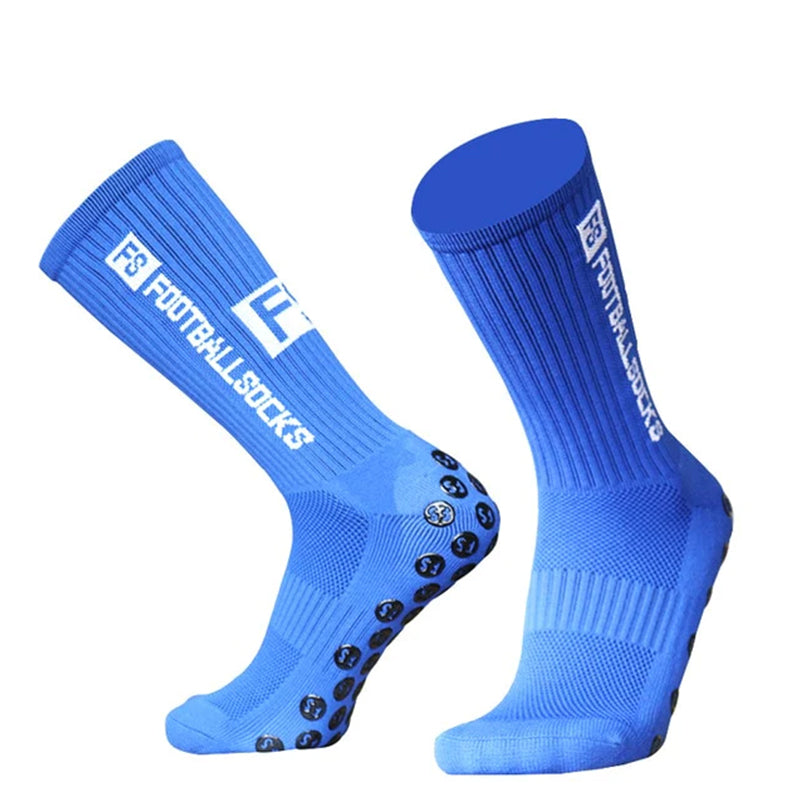 Slitesterke unisex grip sportssokker for krevende fotballtrening og kamper. Maksimal ytelse.