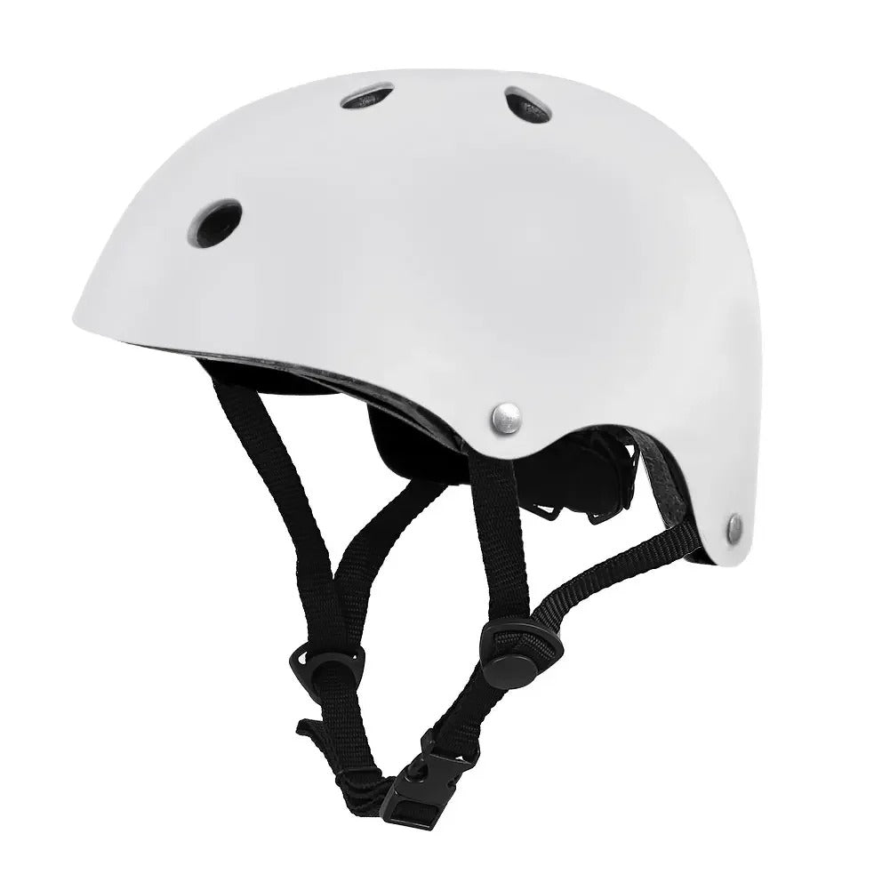Ventilert unisex sykkelhjelm for trygg sykling. Justerbar passform gir optimal beskyttelse og komfort.