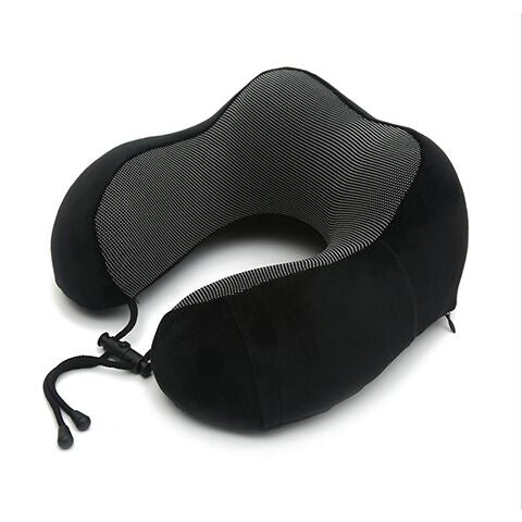 Unisex memory foam nakkepute, perfekt for komfortabel reise og avslapning på fly, tog eller i bil.