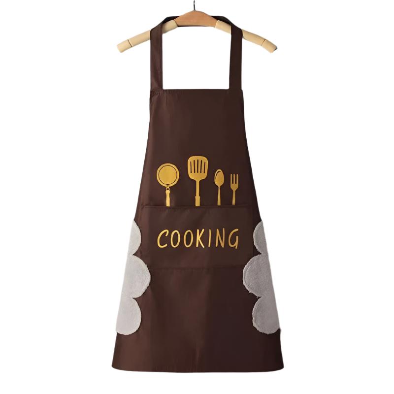 Kjøkkenforkle for hjemmekokker. Ideelt for matlaging, baking, grilling. Unisex og beskyttende.