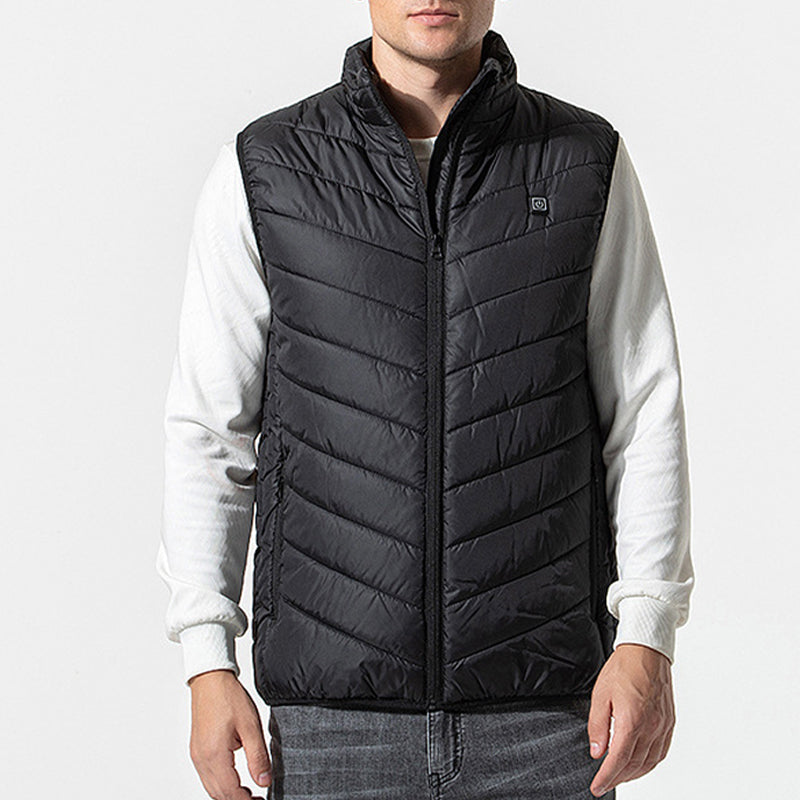 Varm unisex vest som beskytter mot vinterkulden under utendørs arbeid.